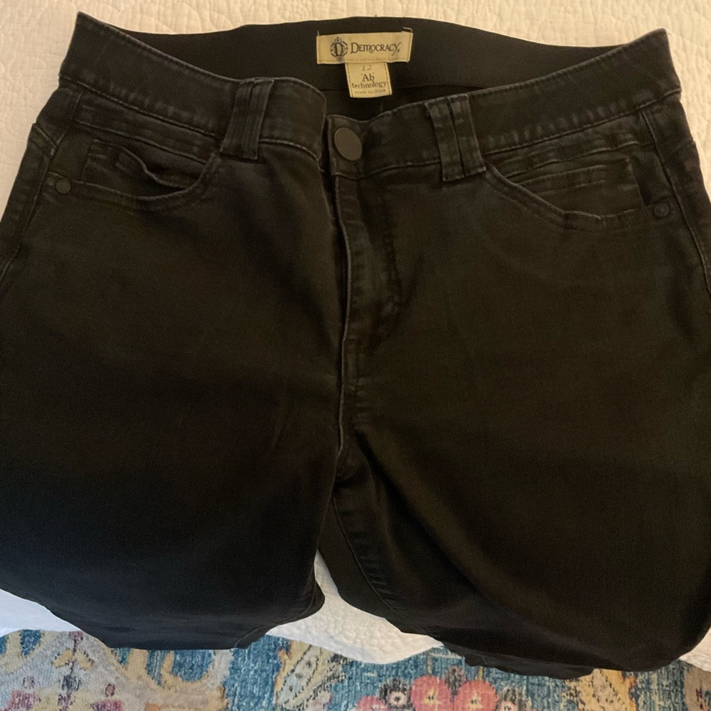 Democracy Ab technology black jeans